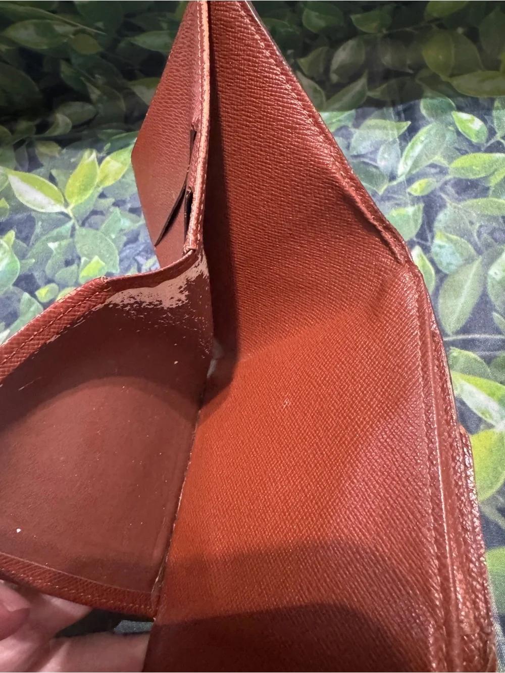 Louis Vuitton Brown Monogram Compact Wallet with Snap